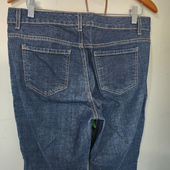 Anne Klein Dark Wash Straight leg Jeans - Picture 5 of 12